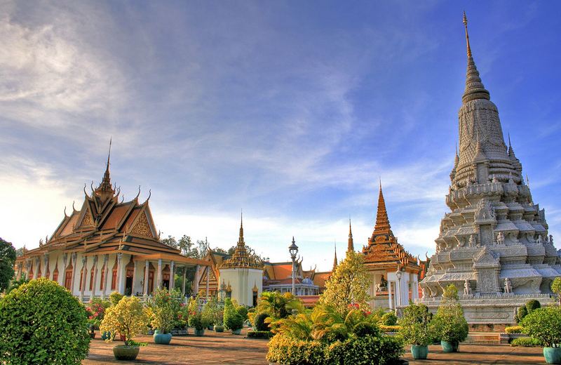 Royal Palace and Silver Pagoda, Phnom Penh, Cambodia
