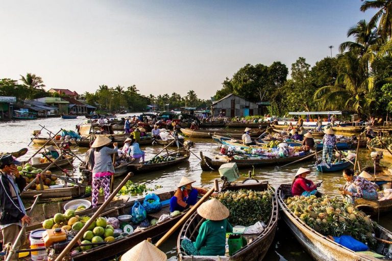 Cai Be Floating Market