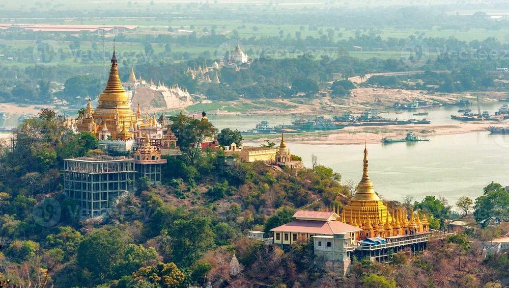 Sagaing Hill in Mandalay