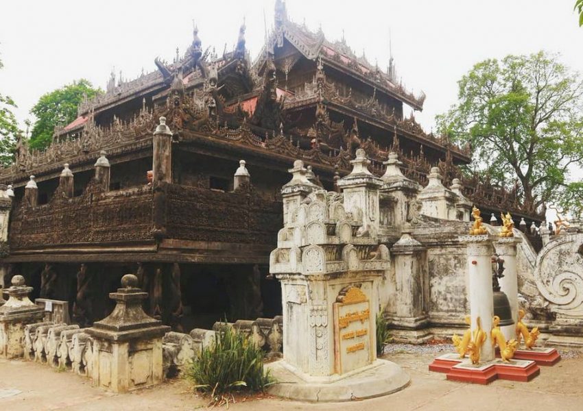 Shwenandaw Monastery in Mandalay
