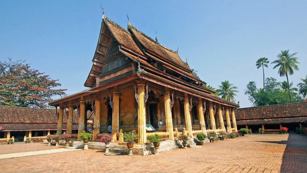 Wat Sisaket Temple in Vientiane