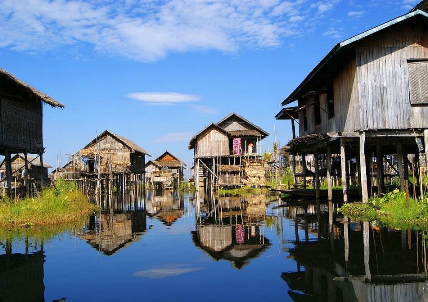 Ywama Village in Inle Lake