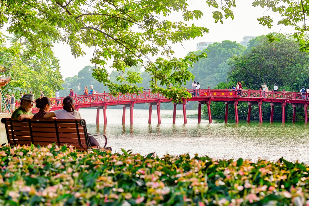 The Huc Bridge, Hoan Kiem Lake, Hanoi-02