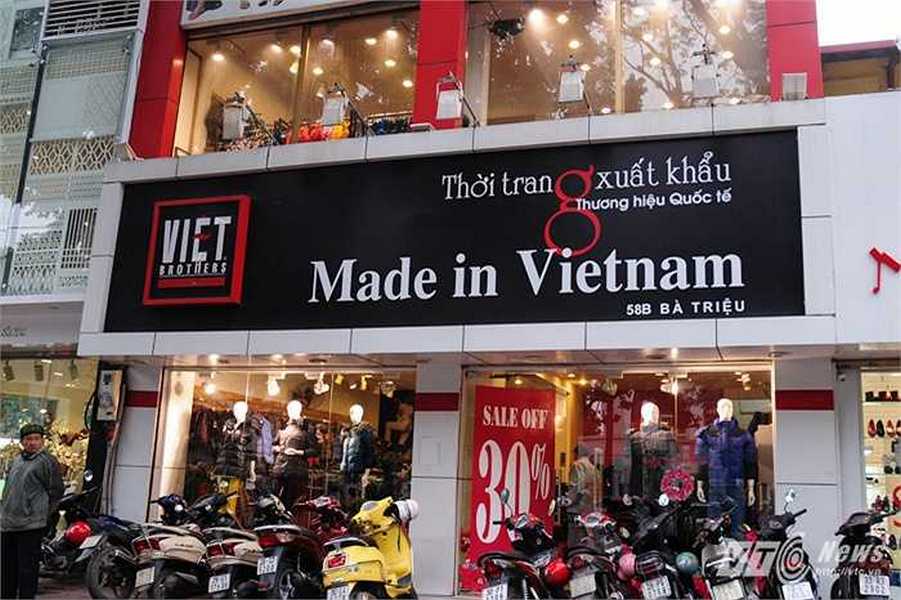 Made in Vietnam clothes shopping hanoi