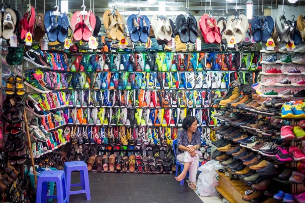 Shoe shop street hanoi shoe shopping