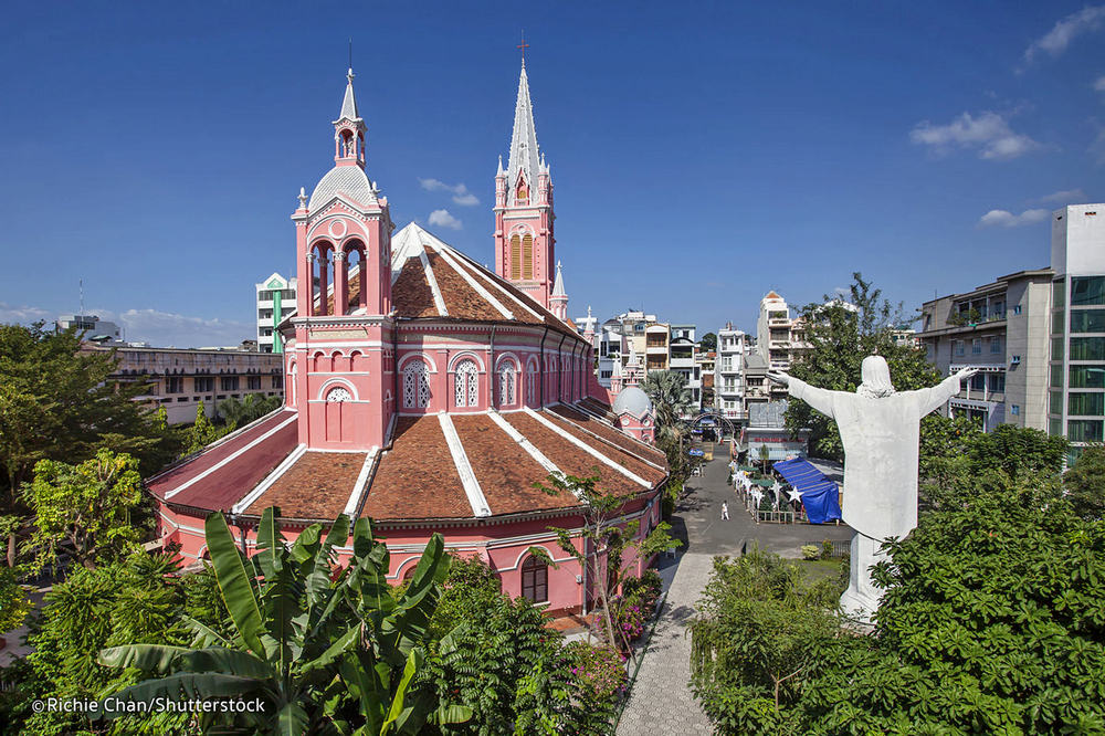 Tan Dinh Church in Saigon