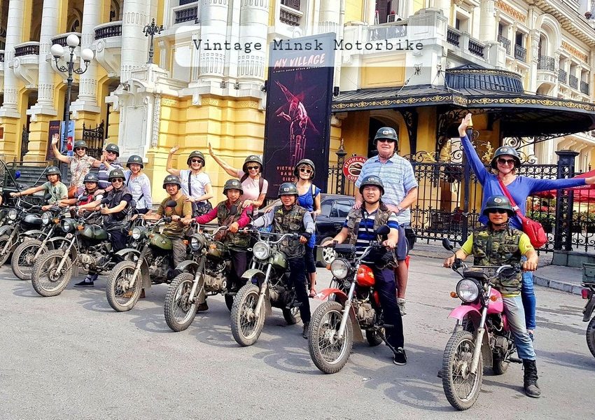 Motorbike tour of Hanoi