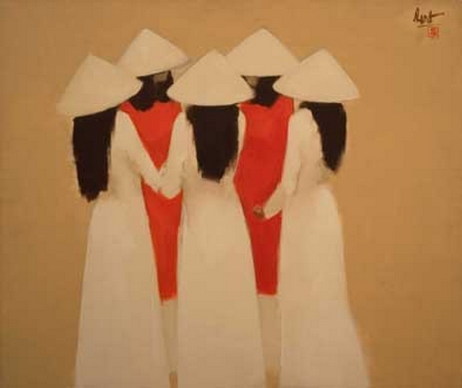 A painting on display at the Vittoriano Museum