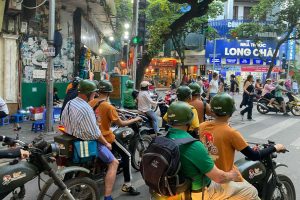 Hanoi Food Tour By Russian Minsk Motorcycle