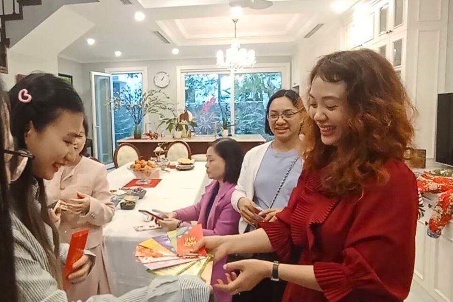 The second lucky draw for the baby of the family