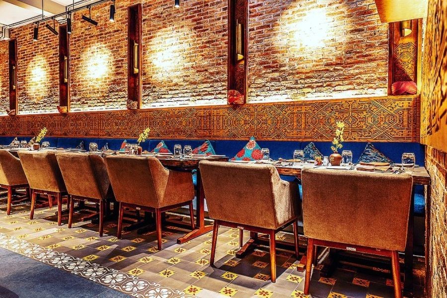 A cozy and elegant dining space at Dalcheeni Hanoi