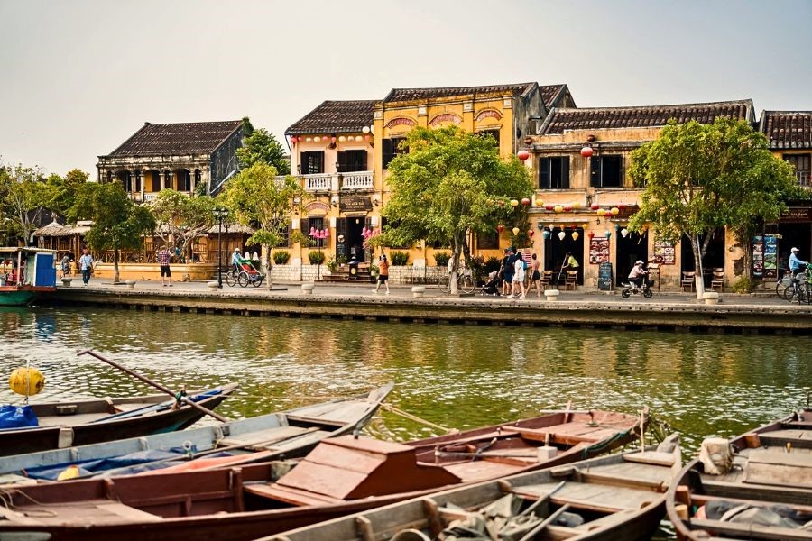 Hoi An UNESCO town in Vietnam was recognized in 1999.