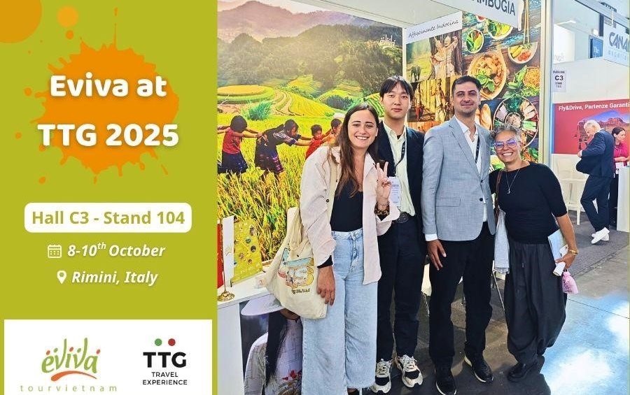 Eviva Tour Vietnam at TTG Travel Experience 2025, Italy