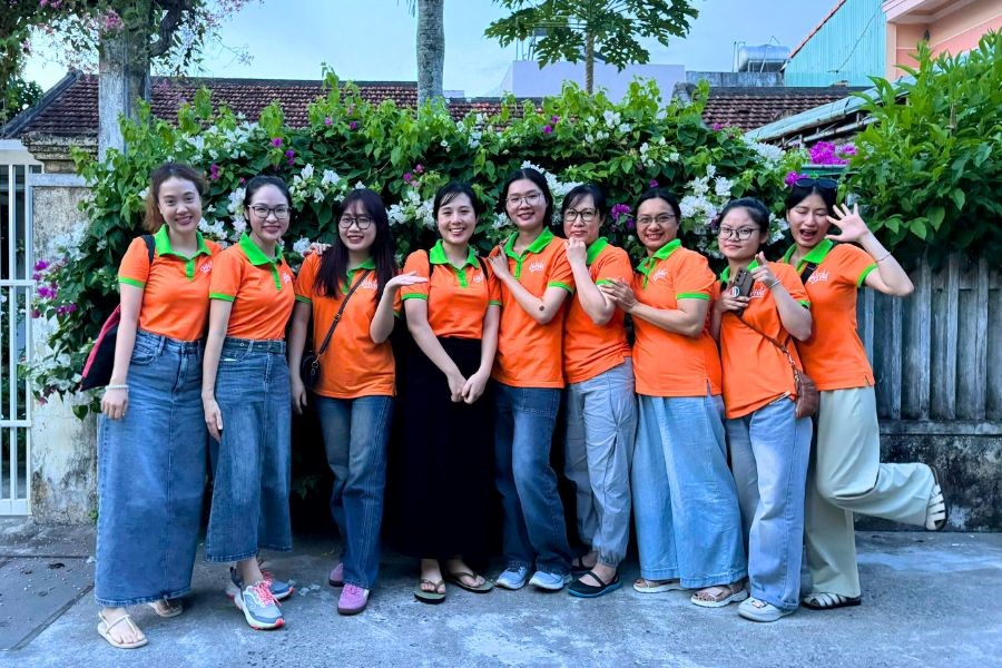 Eviva team together in Hoi An for an inspection trip