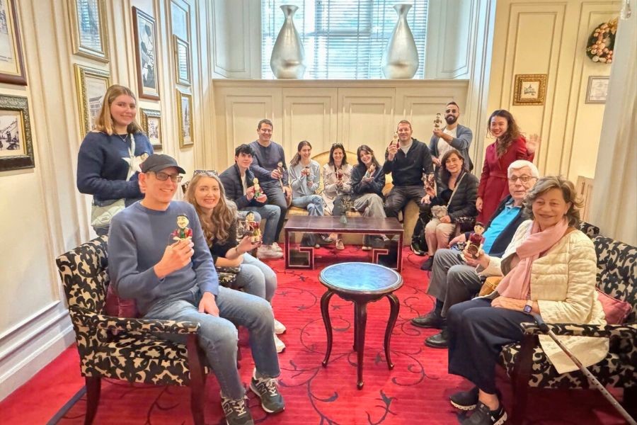 Ms. Jessica (CEO) welcomes international visitors to Vietnam