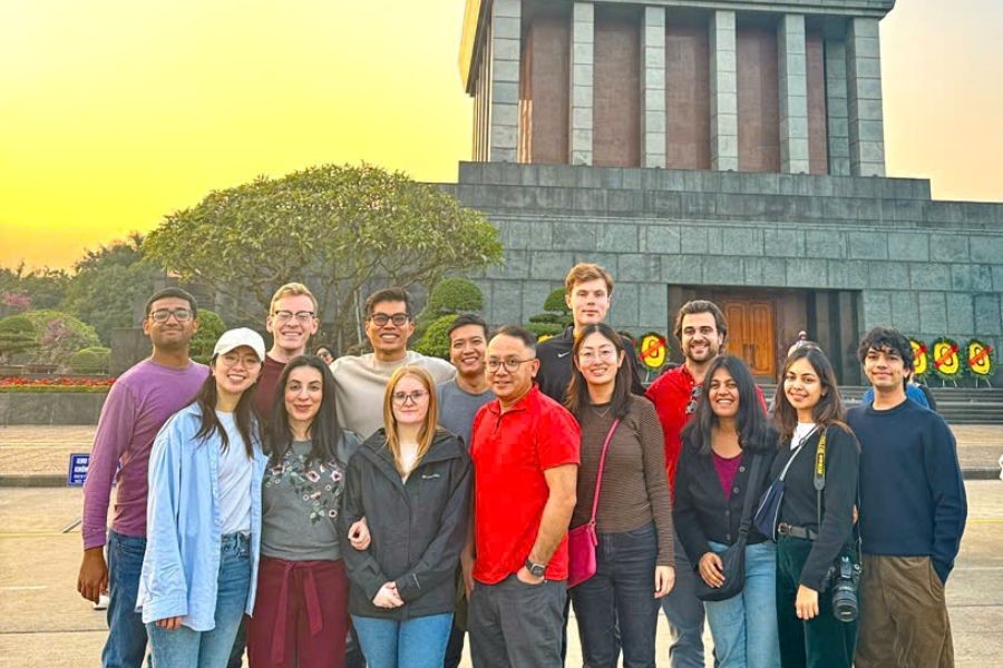 Harvard team at Ho Chi Minh Mausoleum Complex
