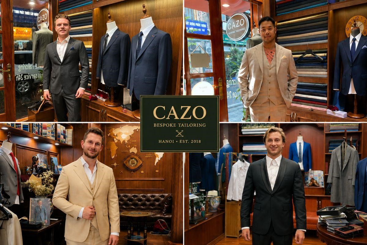 Inside the bespoke experience at Caizo Tailor in Hanoi’s Old Quarter