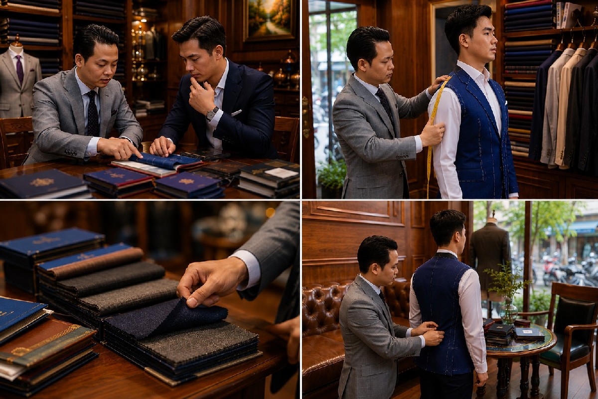 Tailoring in Hanoi, made personal