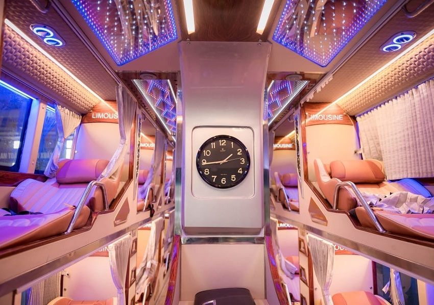VIP Cabin Sleeper Bus in Vietnam