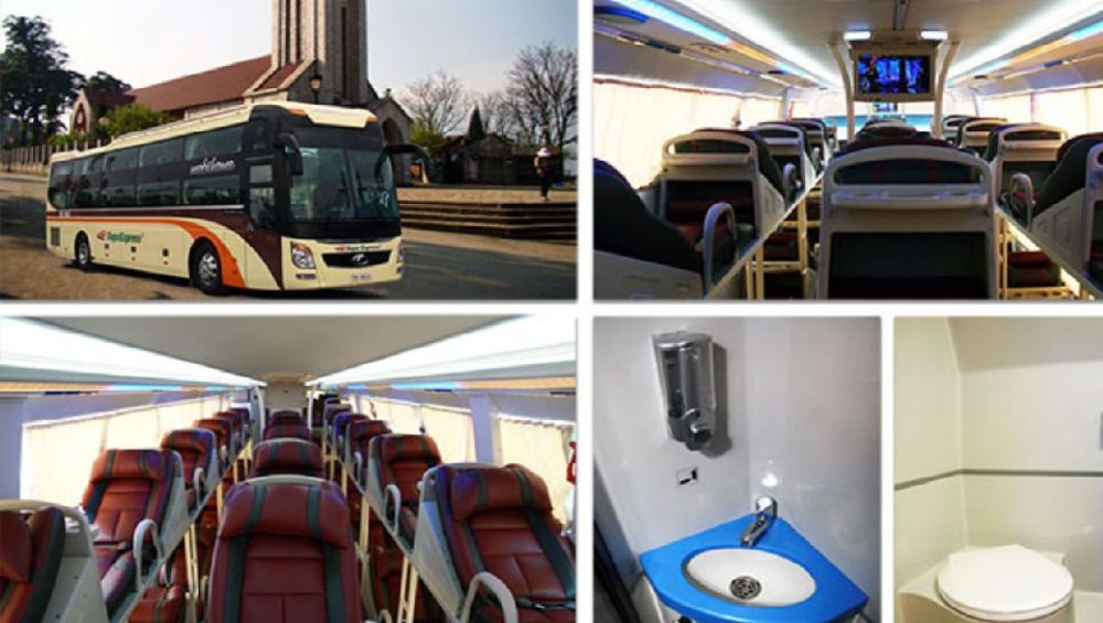 Vietnam Sleeper Bus with Toilet