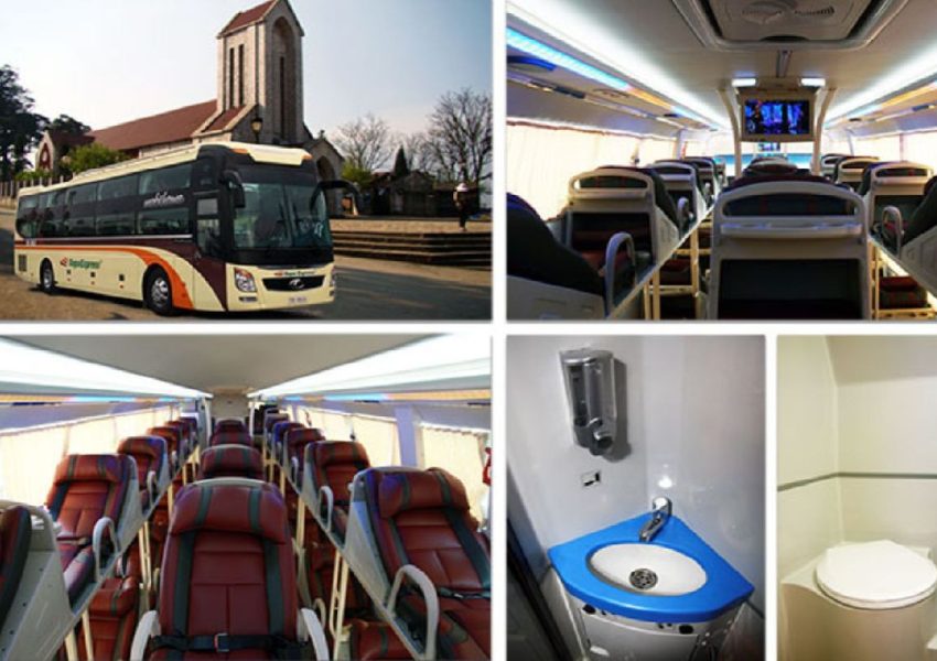 Vietnam Sleeper Bus with Toilet